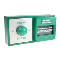 CDVI DBB-21-04 Green Domed Button & Break Glass Door Release CDVI DBB-21-04 Green Domed Button & Break Glass Door Release